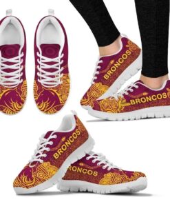 Brisbane Broncos Indigenous Running Shoes Mix Colour 1