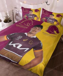 Brisbane Broncos Kotoni Staggs Doona Cover 3