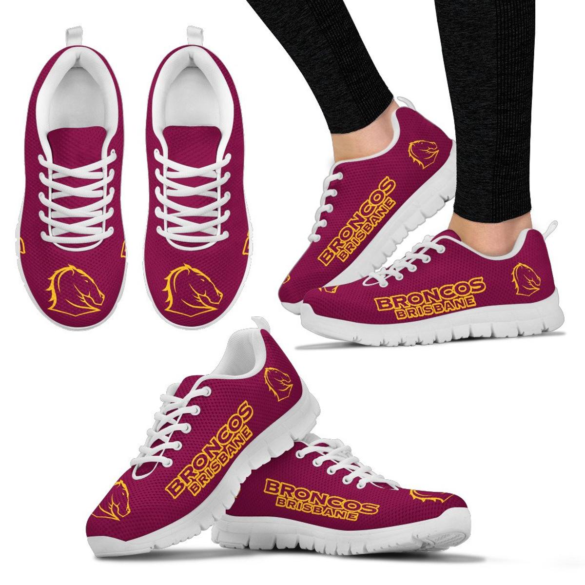 Manly Warringah Sea Eagles Red Running Shoes