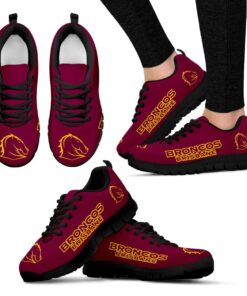 Brisbane Broncos Red Running Shoes Best For Fans 3