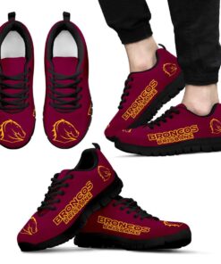 Brisbane Broncos Red Running Shoes Best For Fans 4