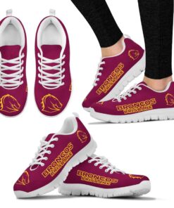 Brisbane Broncos Red Running Shoes Best For Fans 5