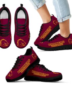 Brisbane Broncos Red Running Shoes Best For Fans 6