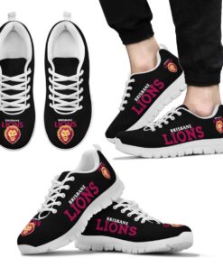 Brisbane Lions Black Running Shoes 3