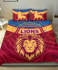 Brisbane Lions Indigenous Bedding Set