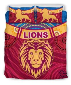 Brisbane Lions Indigenous Bedding Set 3