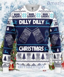 Bud Light Dilly Best Ugly Christmas Sweater Gift