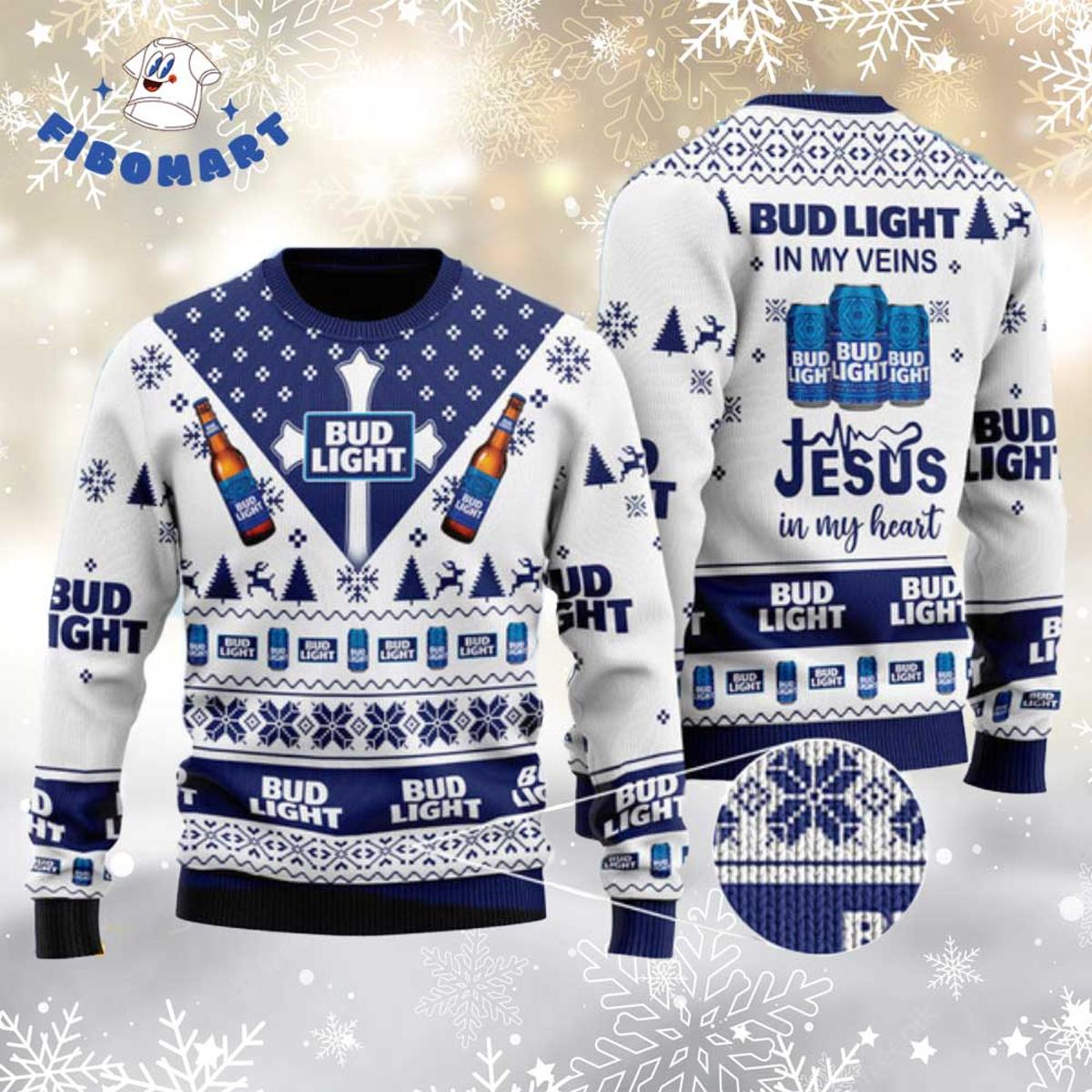 Bud Light Cat Meme Ugly Sweater Best For Fans