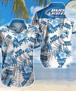 Bud Light Tropical Floral Hawaiian Shirt Best Vintage Hawaiian Outfits For Fans