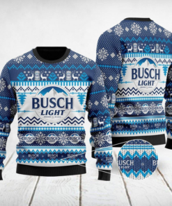 Busch Light Christmas Sweater For Men And Women