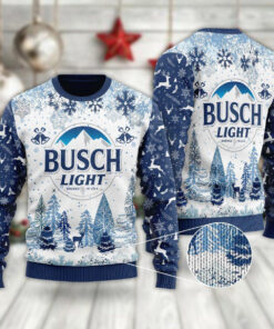 Busch Light Beer Best Ugly Christmas Sweaters