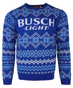 Hohoho Busch Light Holiday Sweater Ugly Christmas Sweatshirt