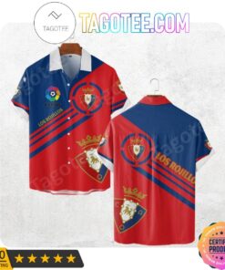 Ca Osasuna La Liga Simple Design Vintgae Hawaiian Shirt Best Gift For Fans 1