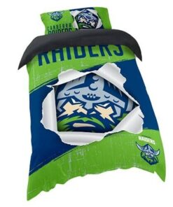 Canberra Raiders Big Logo Scratch Doona Cover