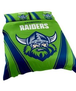 Canberra Raiders Big Logo Scratch Doona Cover 2