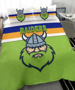 Canberra Raiders Colorful Stripes Doona Cover