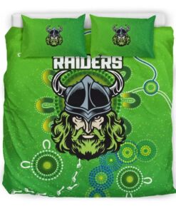 Canberra Raiders Indigenous Country Style Doona Cover 4