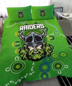 Canberra Raiders Indigenous Country Style Doona Cover 6