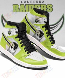 Canberra Raiders Running Shoes Black Green