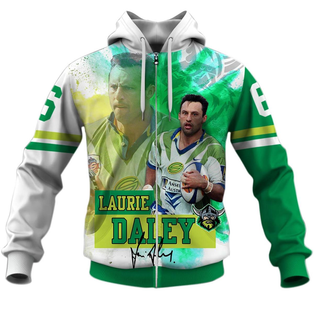 Canterbury-bankstown Bulldogs Legend Terry Lamb Zip Hoodie Best Gift