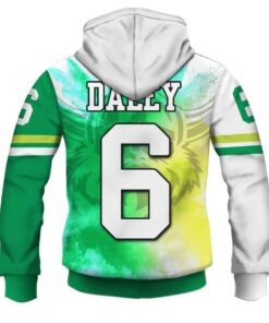 Canberra Raiders Legend Laurie Daley Zip Hoodie For Fans