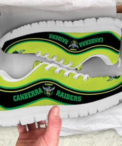 Canberra Raiders Running Shoes Black Green 1