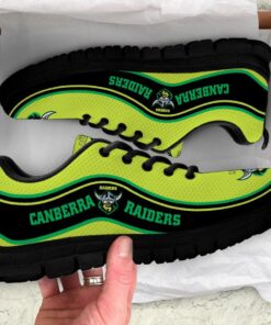 Canberra Raiders Running Shoes Black Green