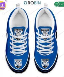 Canterbury bankstown Bulldogs Blue Black Running Shoes Gift 3