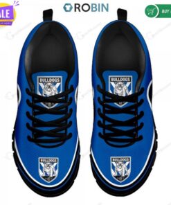 Canterbury bankstown Bulldogs Blue Black Running Shoes Gift 4