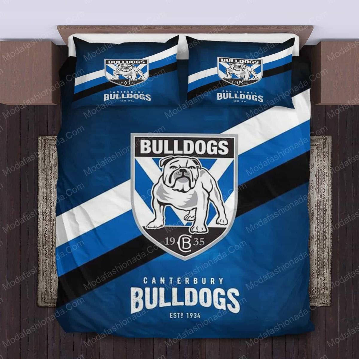 Canterbury-bankstown Bulldogs Blue Mascot Doona Cover