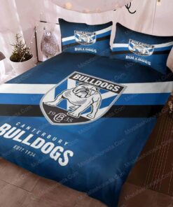 Canterbury bankstown Bulldogs Blue Special Doona Cover 3