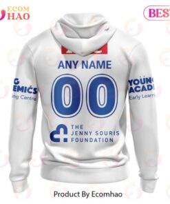 Canterbury-bankstown Bulldogs Custom Name Number 2023 Anzac Day Zip Hoodie For Fans