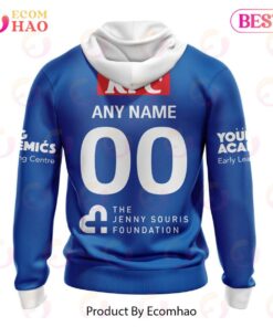 Canterbury-bankstown Bulldogs Custom Name Number 2023 Away Zip Hoodie Gifts For Lovers