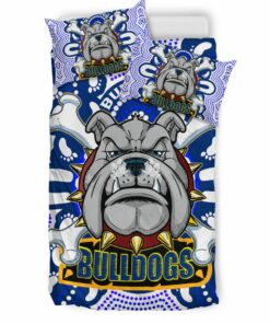 Canterbury-bankstown Bulldogs Duvet Covers Funny Gift For Fans