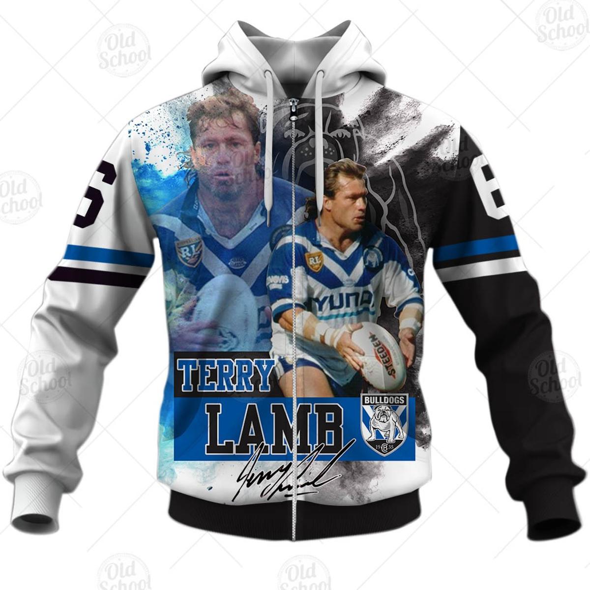 Canterbury-bankstown Bulldogs Special Edition Zip Hoodie Blue