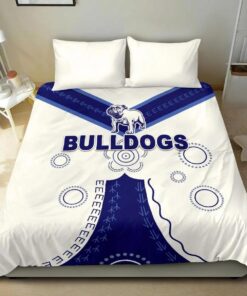 Canterbury bankstown Bulldogs Simple Indigenous Doona Cover 5