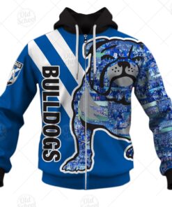 Canterbury-bankstown Bulldogs Special Edition Zip Hoodie Blue