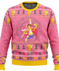 Cardcaptor Sakura Happy Ugly Christmas Sweater