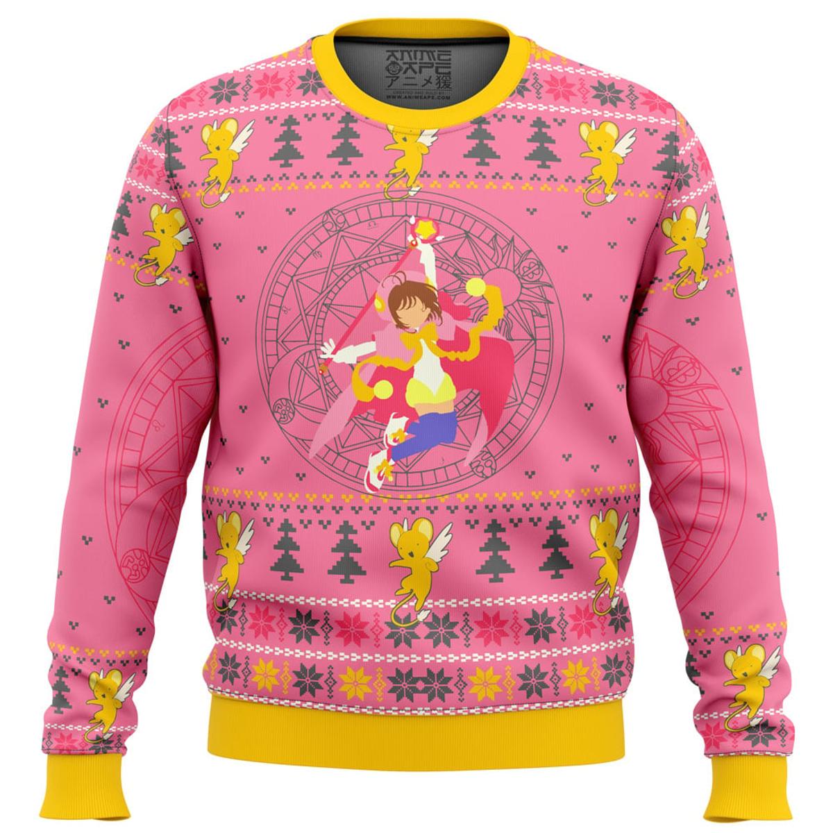 Cardcaptor Sakura Best Ugly Christmas Sweaters