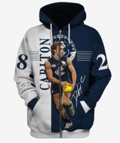 Carlton Blues David Cuningham 28 Zip Up Hoodie Best Gift For Fans 1
