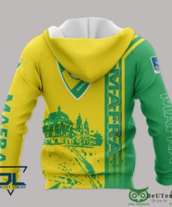 Cd Mafra Yellow Green Zip Hoodie Funny Gift For Fans