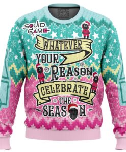 Merry Squidmas Squid Game Tv Series Funny Christmas Sweater Best Gift For Movie Fans