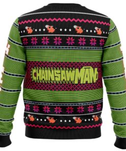 Chainsaw Man Main Character Denji Ugly Christmas Sweater Best Gift For Fans 2