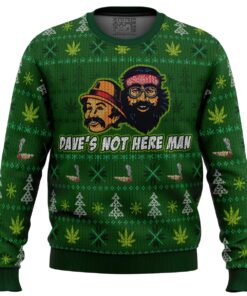 Cheech And Chong 420 Funny Ugly Christmas Sweater Best Gift For Fans