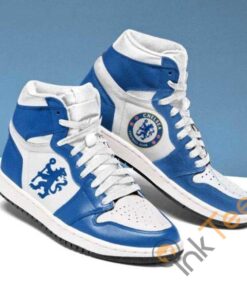 Chelsea Fc Air Jordan 1 High Sneakers For Men And Women