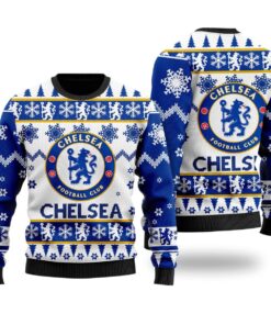 Chelsea Fc Christmas Sweater Gift For Fans