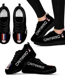 Chevrolet Camaro Black Running Shoes For Fans