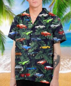 Chevrolet Camaro Car Collection Tropical Aloha Shirt Best Hawaiian Outfit For Fans