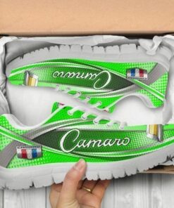 Chevrolet Camaro Green Running Shoes Gift 3