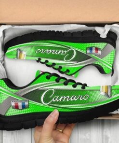 Chevrolet Camaro Green Running Shoes Gift 6